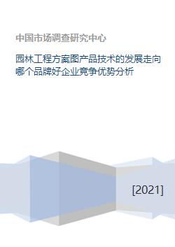 園林工程方案圖產(chǎn)品技術(shù)發(fā)展及企業(yè)競爭優(yōu)勢分析